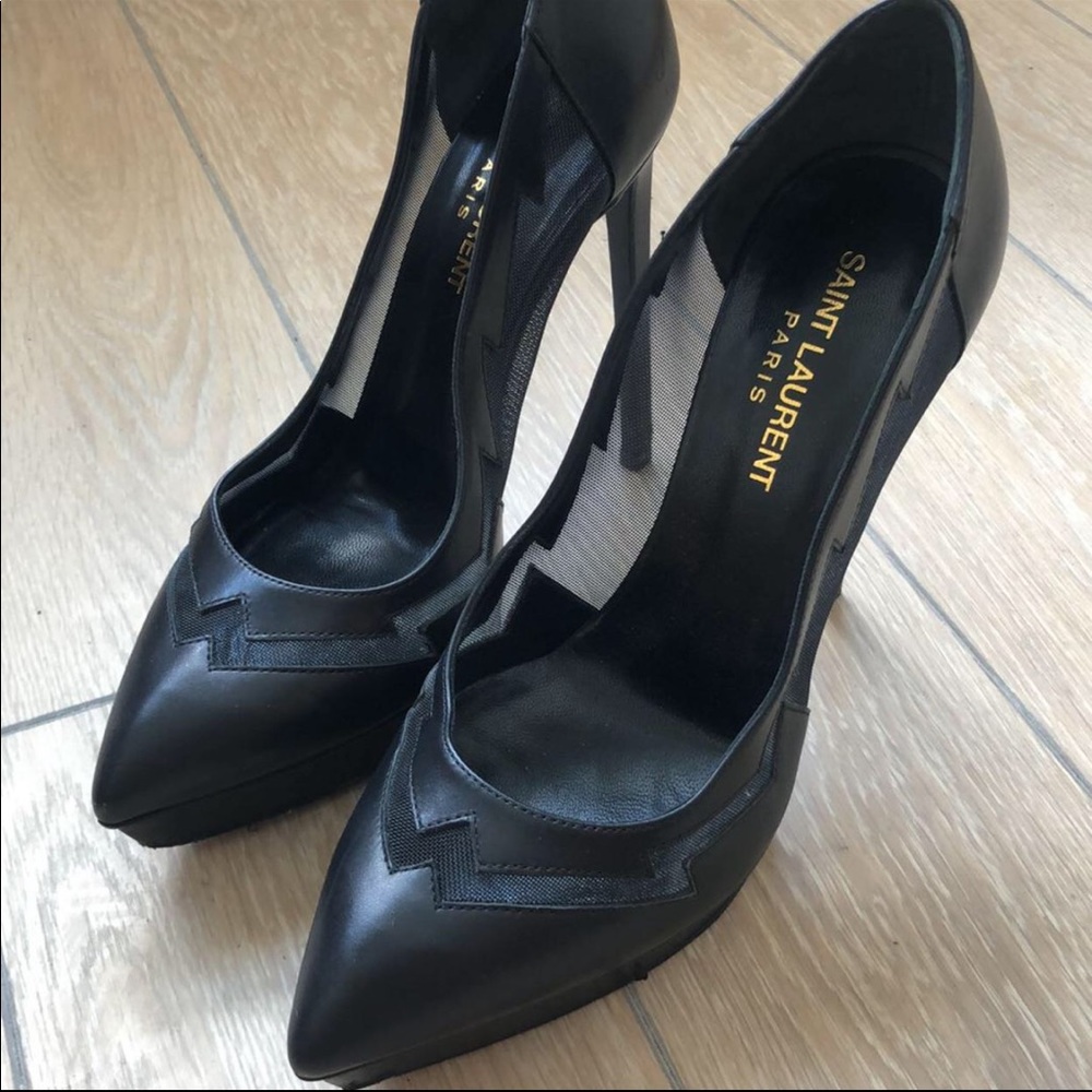 Saint laurent platform heels